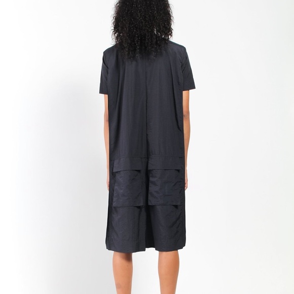 New Beira unisex oversized layer jumpsuit Black - Picture 4 of 12